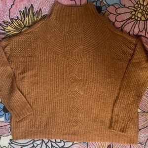 Orange Knit Sweater